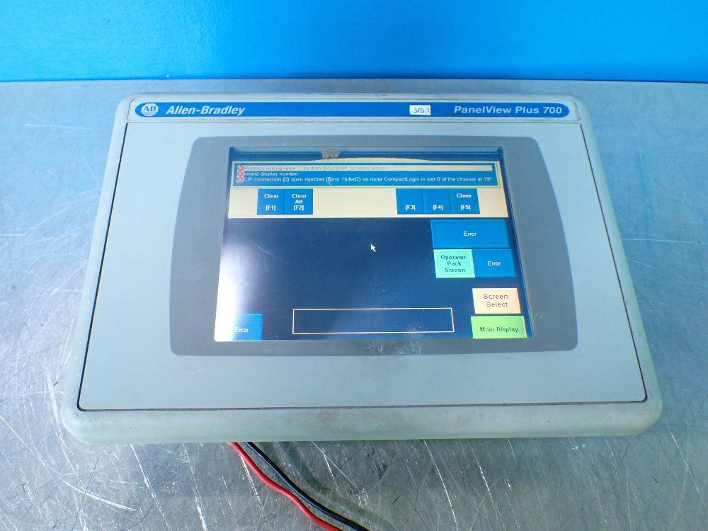 Allen-bradley Panelview Plus Operator Panel - 2711p-t7c4d6