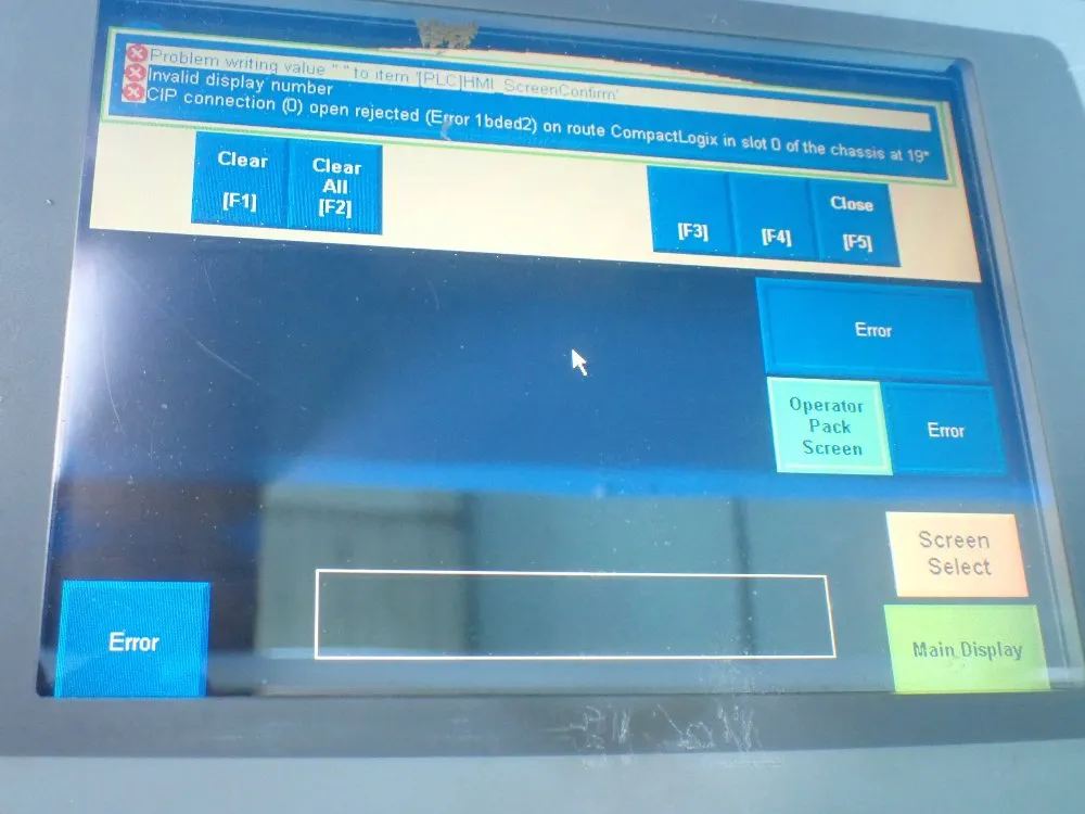 Allen-bradley Panelview Plus Operator Panel - 2711p-t7c4d6