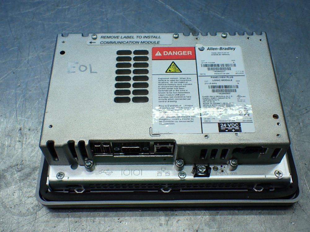 Allen-bradley Panelview Plus Operator Panel - 2711p-t7c4d6