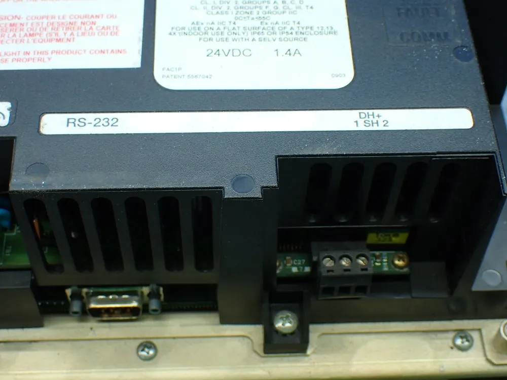 Allen-bradley Panelview 600 Operator Panel. - 2711-b6c8l1