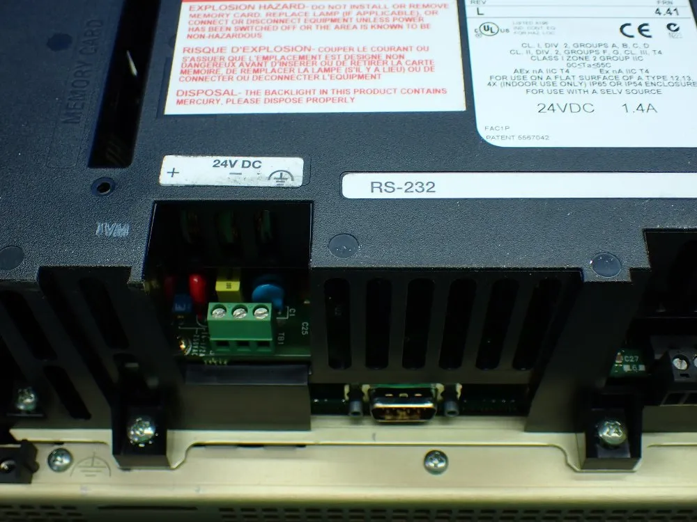 Allen-bradley Panelview 600 Operator Panel - 2711-b6c8l1