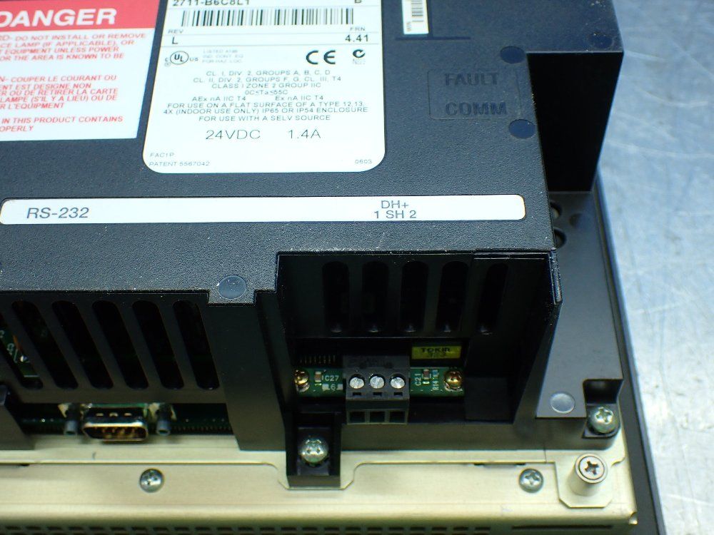 Allen-bradley Panelview 600 Operator Panel - 2711-b6c8l1