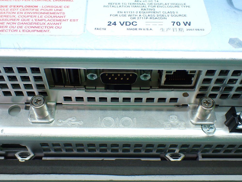 Allen-bradley Panelview Plus 700 Operator Panel - 2711p-t7c4d1