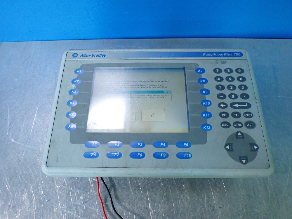 Allen-bradley Panelview Plus 700 Operator Panel. - 2711p-b7c4d1