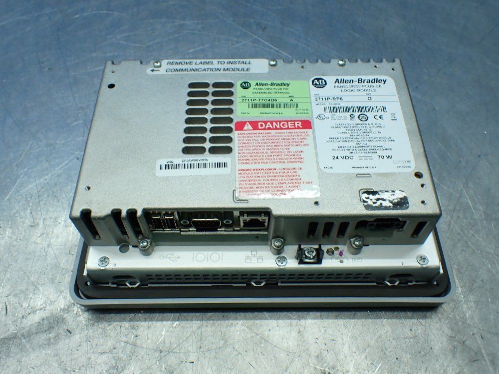 Allen-bradley Panelview Plus 700 Operator Panel Interface. - 2711p-t7c4d6