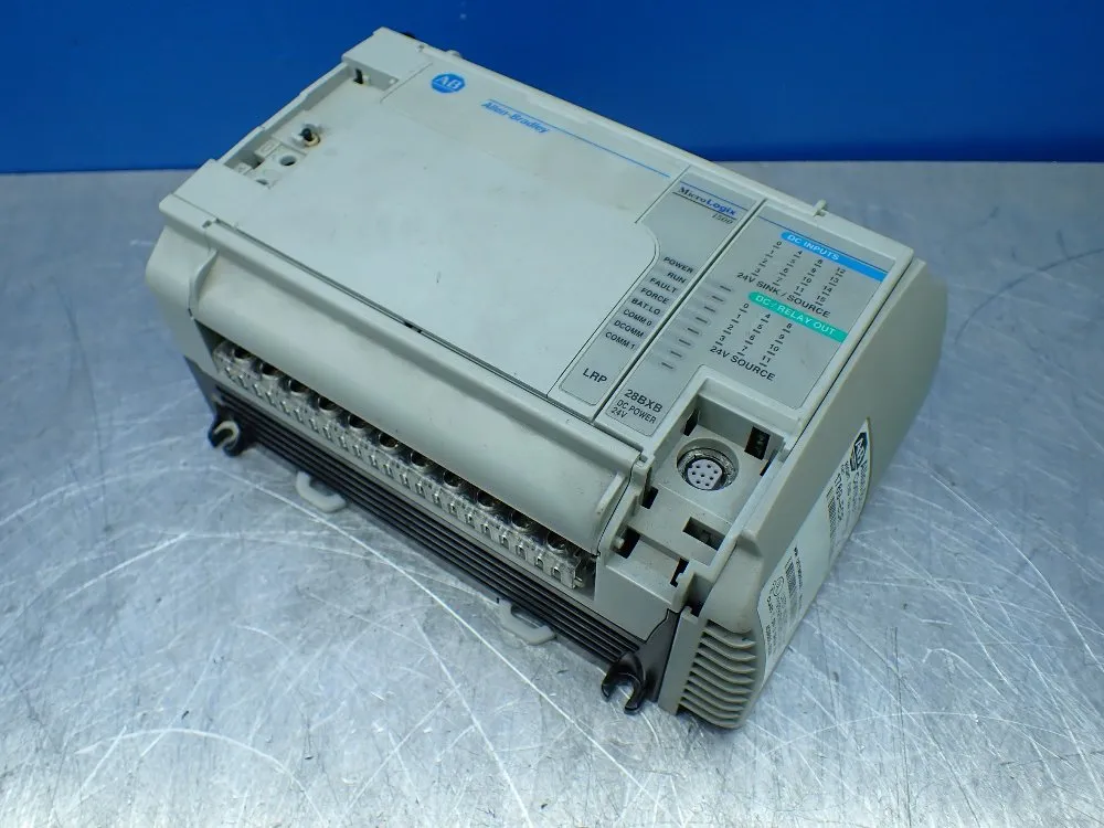 Allen-bradley Micrologix 1500 Processor Unit With 1764-28bxb Base Unit - 1764-lrp