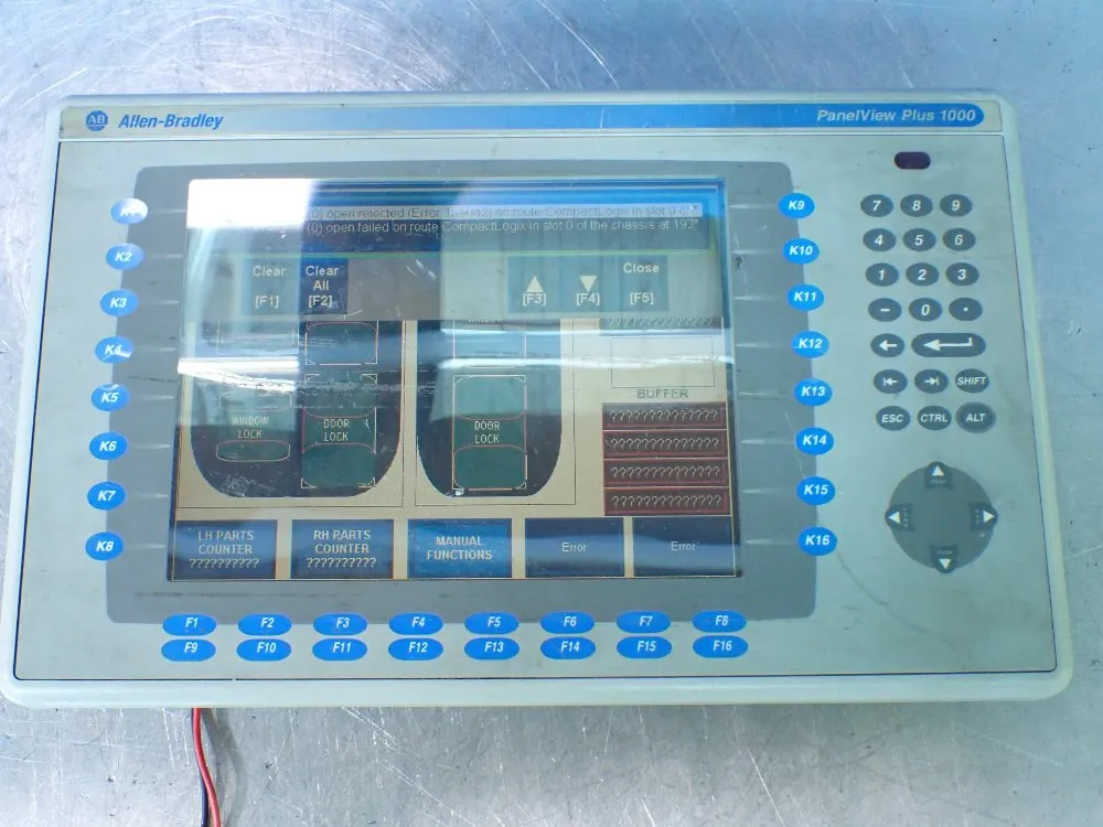 Allen-bradley Panelview Plus 1000 Operator Panel - 2711p-b10c4d1