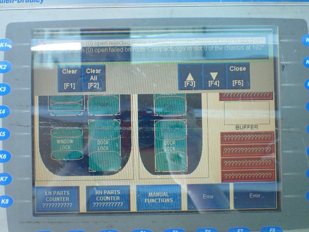 Allen-bradley Panelview Plus 1000 Operator Panel - 2711p-b10c4d1