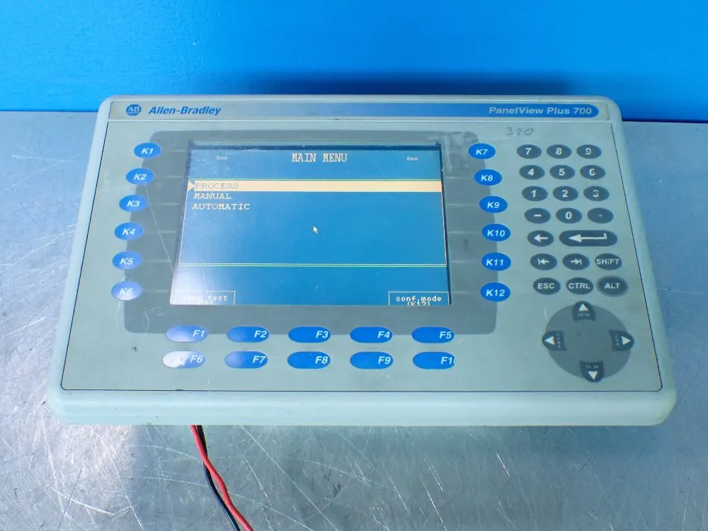 Allen-bradley Panelview Plus 700 Operator Panel Interface . - 2711p-b7c6d2