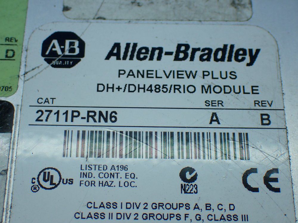 Allen-bradley Panelview Plus 700 Operator Panel Interface . - 2711p-b7c6d2