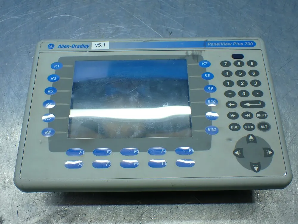 Allen-bradley Panelview Plus, 700 Operator Panel Interface - 2711p-b7c4d1