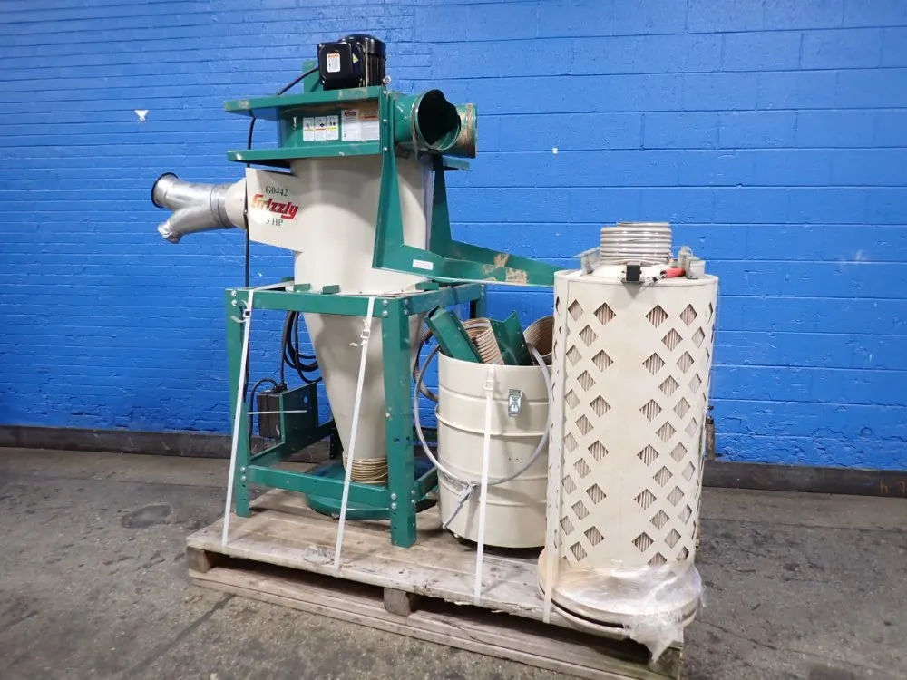 Grizzly Industrial 5 Hp Cyclone Dust Collector - G0442
