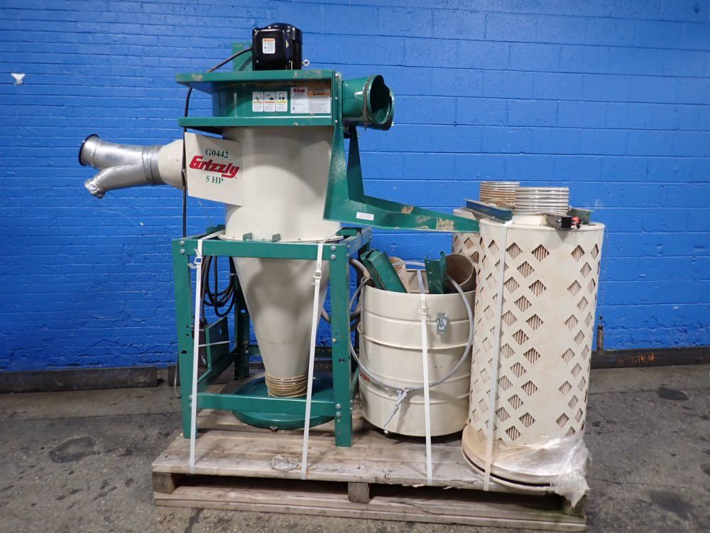 Grizzly Industrial 5 Hp Cyclone Dust Collector - G0442