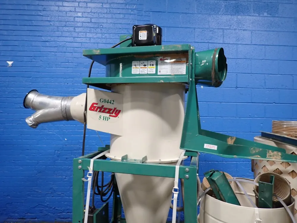 Grizzly Industrial 5 Hp Cyclone Dust Collector - G0442