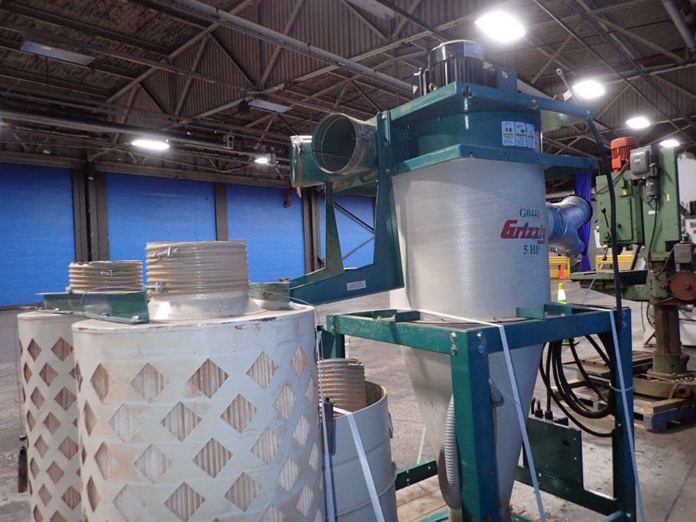 Grizzly Industrial 5 Hp Cyclone Dust Collector - G0442