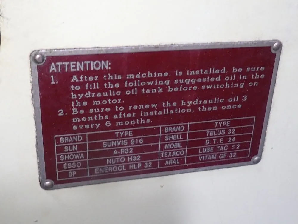 Chevalier Machinery Inc 18"x6" Fsg-618ad Surface Grinder - Fsg-618ad