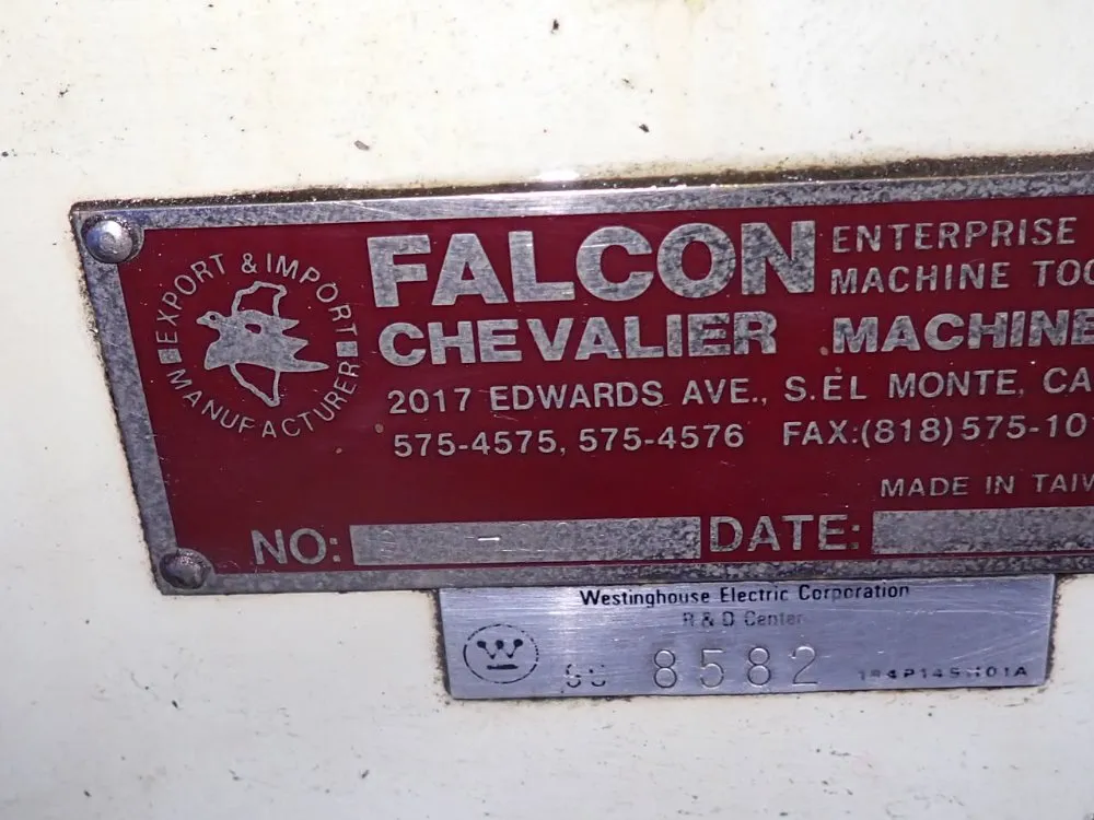 Chevalier Machinery Inc 18"x6" Fsg-618ad Surface Grinder - Fsg-618ad