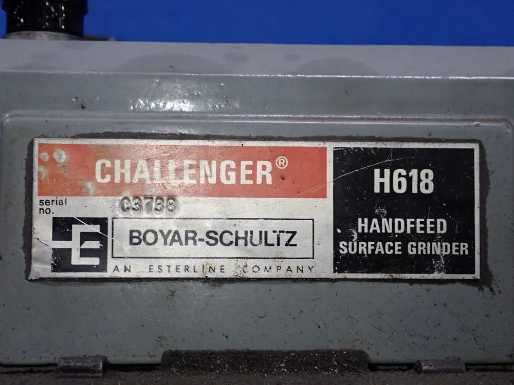 Boyar-schultz 6" X 18" Surface Grinder - H618
