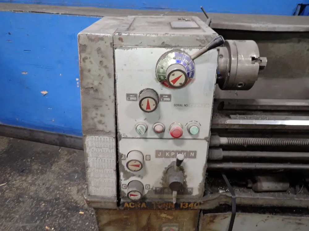 Acra Acra Turn 1340 Gap Bed Lathe