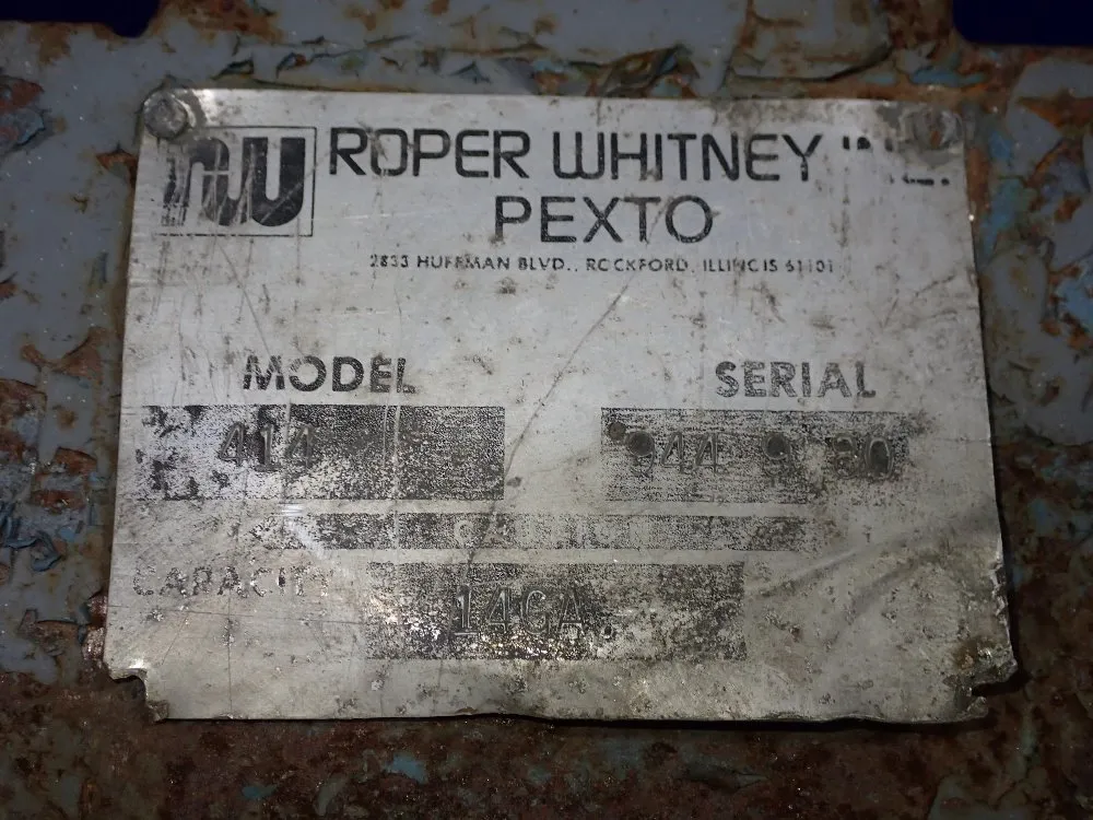 Roper-whitney 14 Ga X 48 1/2" 414 Hand Brake - 414