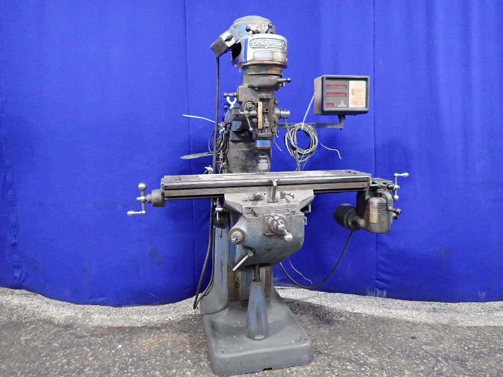 Bridgeport 9" X 42" Vertical Mill