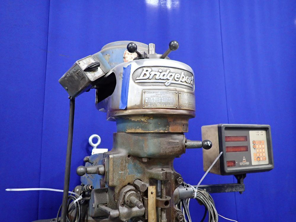 Bridgeport 9" X 42" Vertical Mill