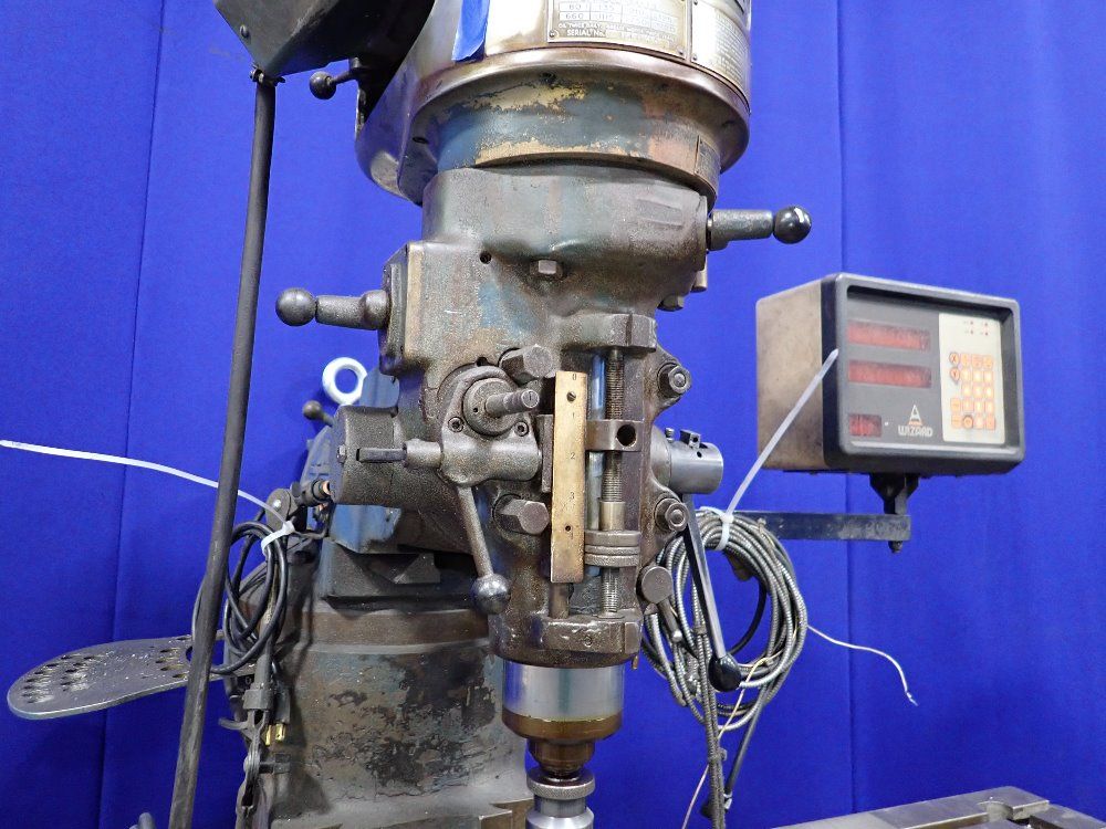 Bridgeport 9" X 42" Vertical Mill