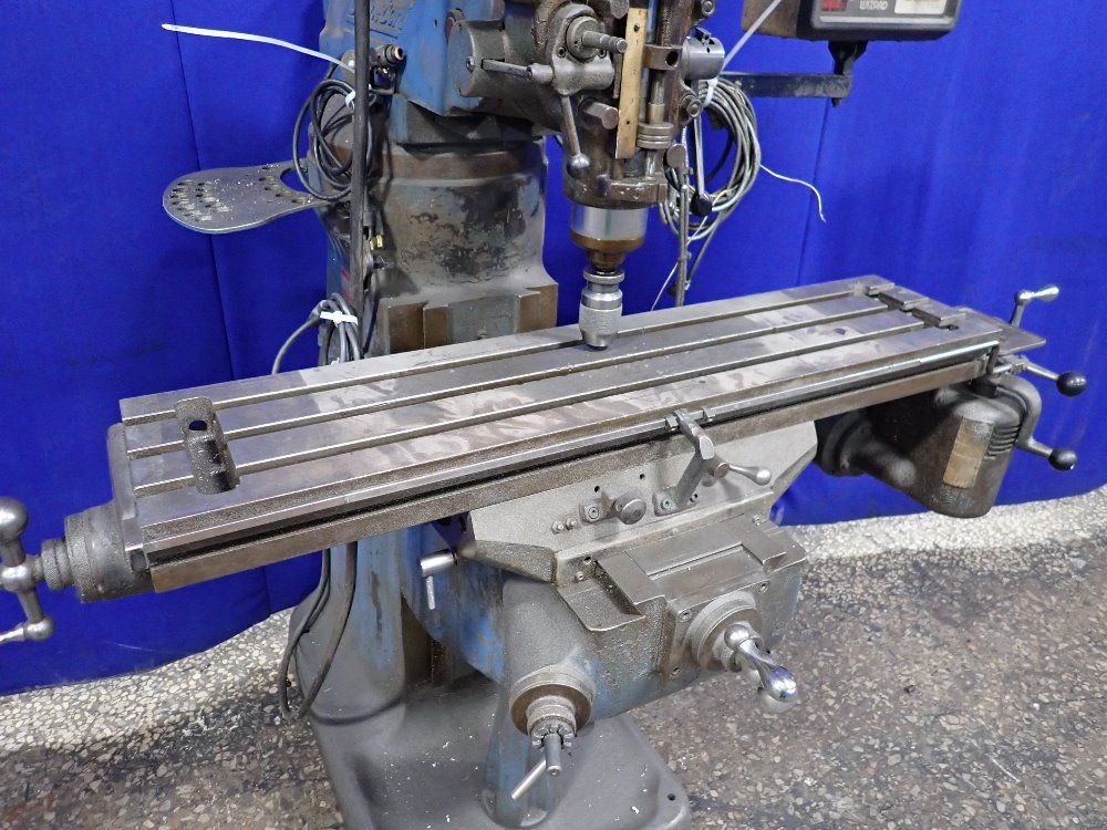 Bridgeport 9" X 42" Vertical Mill