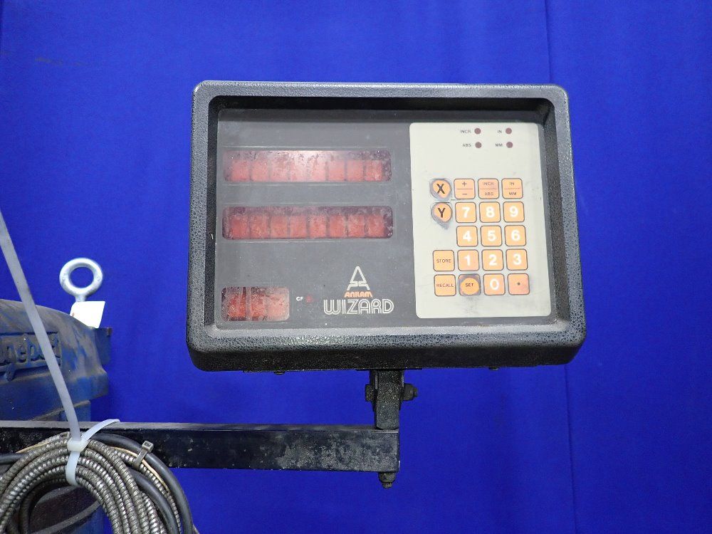 Bridgeport 9" X 42" Vertical Mill