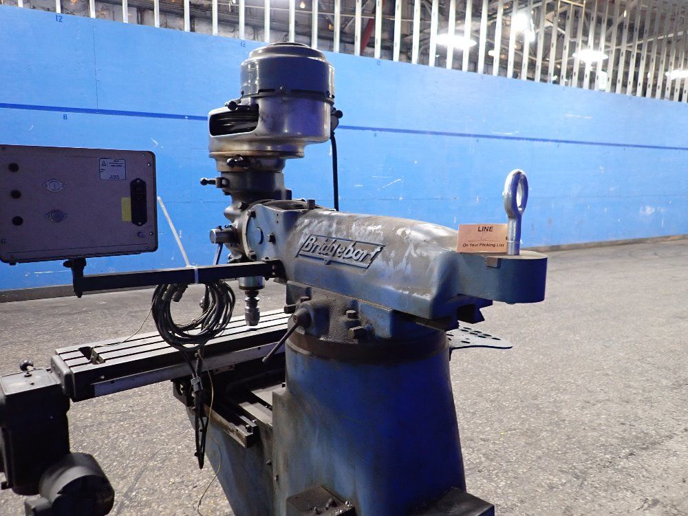 Bridgeport 9" X 42" Vertical Mill