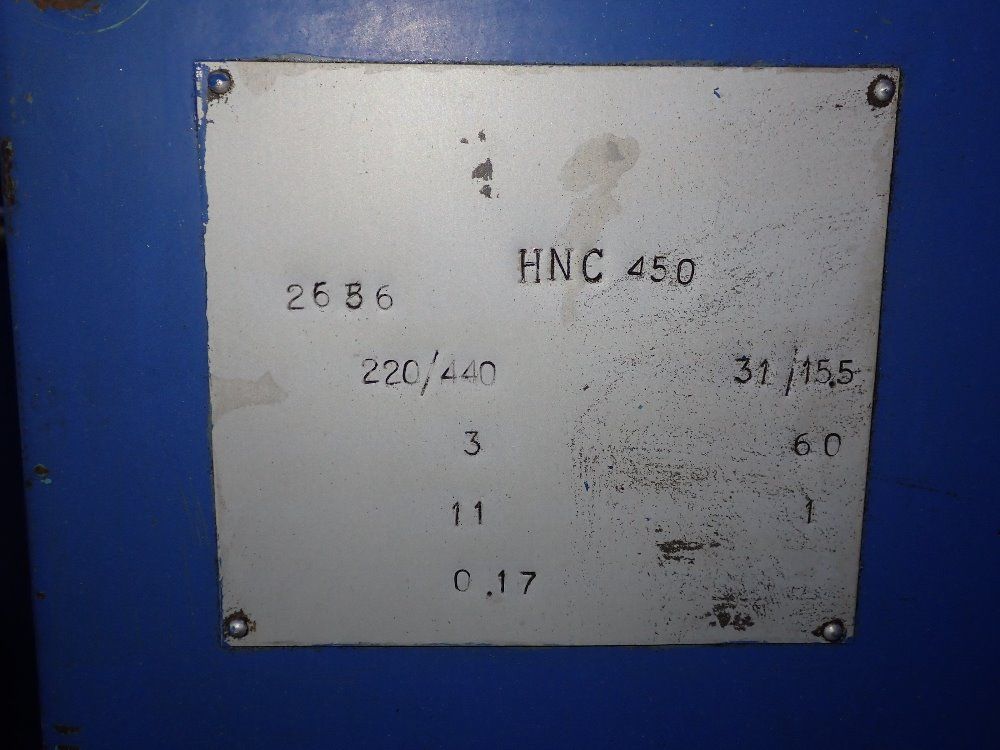 Hes 18" Hnc 450 Gap Bed Lathe - Hnc 450