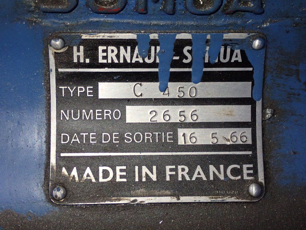 Hes 18" Hnc 450 Gap Bed Lathe - Hnc 450