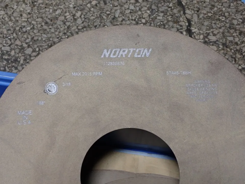 Norton 2015 Rpm Grinding Wheels - 112856876