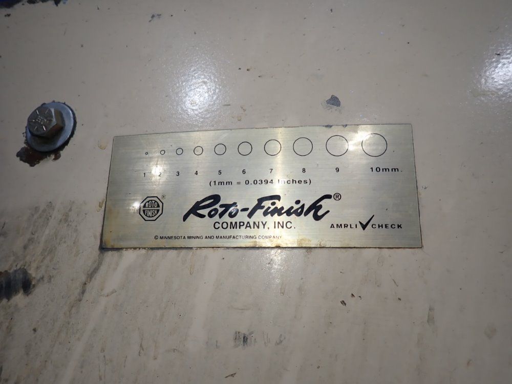 Roto-finish Company Inc 95" Multipass Finisher - 2960