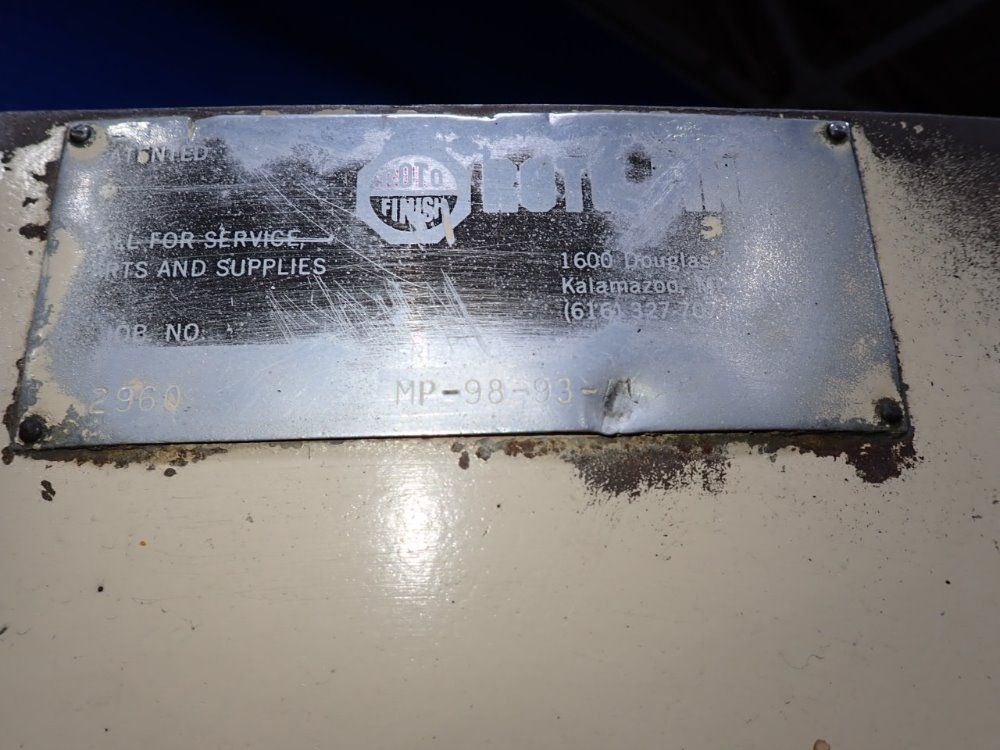 Roto-finish Company Inc 95" Multipass Finisher - 2960