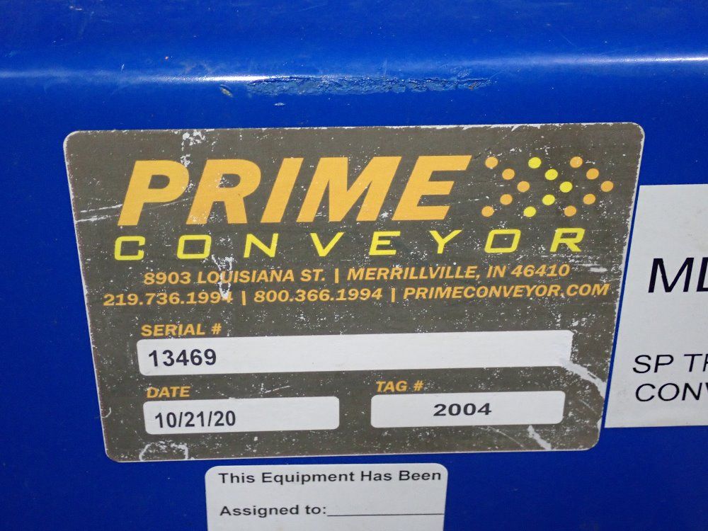 Prime Conveyors 28" X 83" Belt Conveyor Section