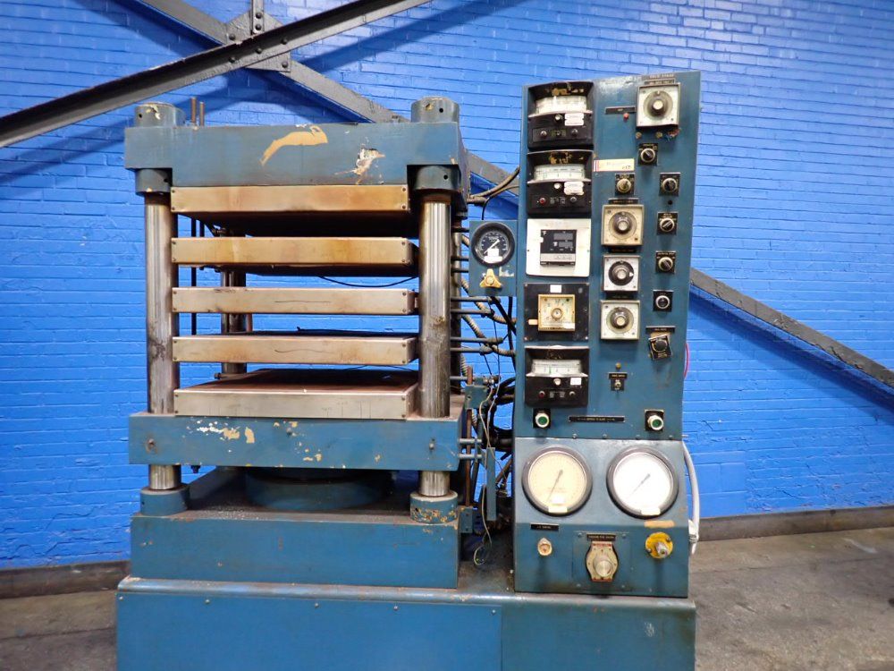 Pasadena Hydraulic Inc 25 1/2"x28" 1969 Pasadena Hydraulic Inc 150mr-573c-14-z4-c Platen Press - 150mr-573c-14-z4-c