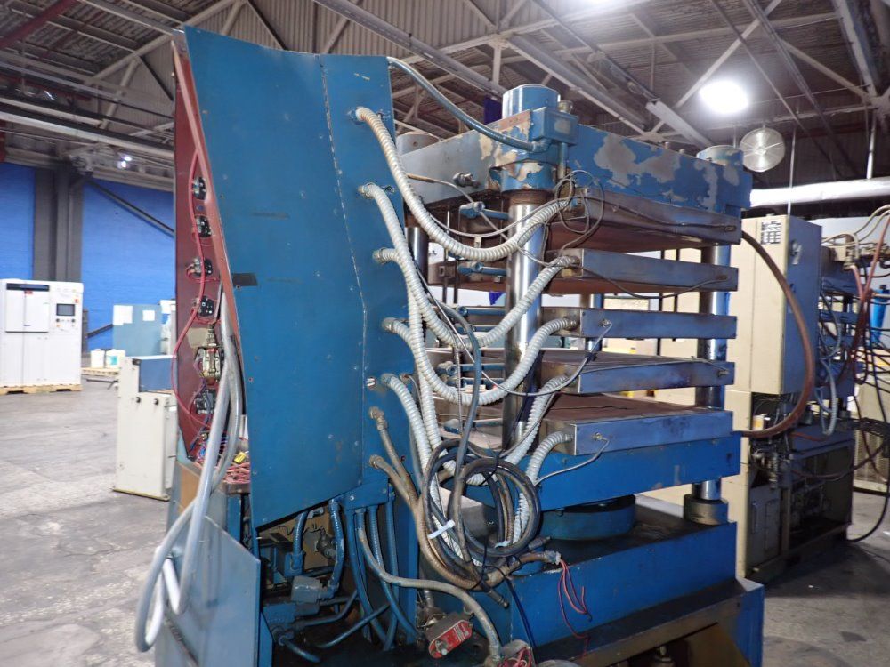 Pasadena Hydraulic Inc 25 1/2"x28" 1969 Pasadena Hydraulic Inc 150mr-573c-14-z4-c Platen Press - 150mr-573c-14-z4-c