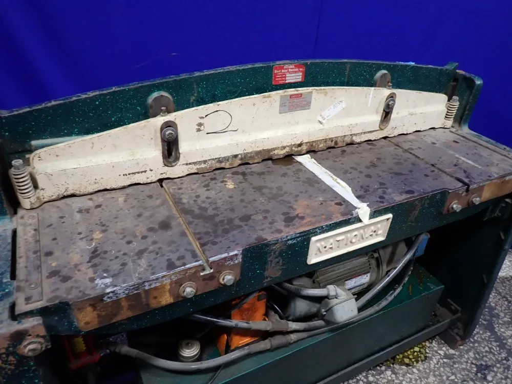 National Sheet Metal Machines Inc 16 Gauge Nh5216 Shear - Nh5216