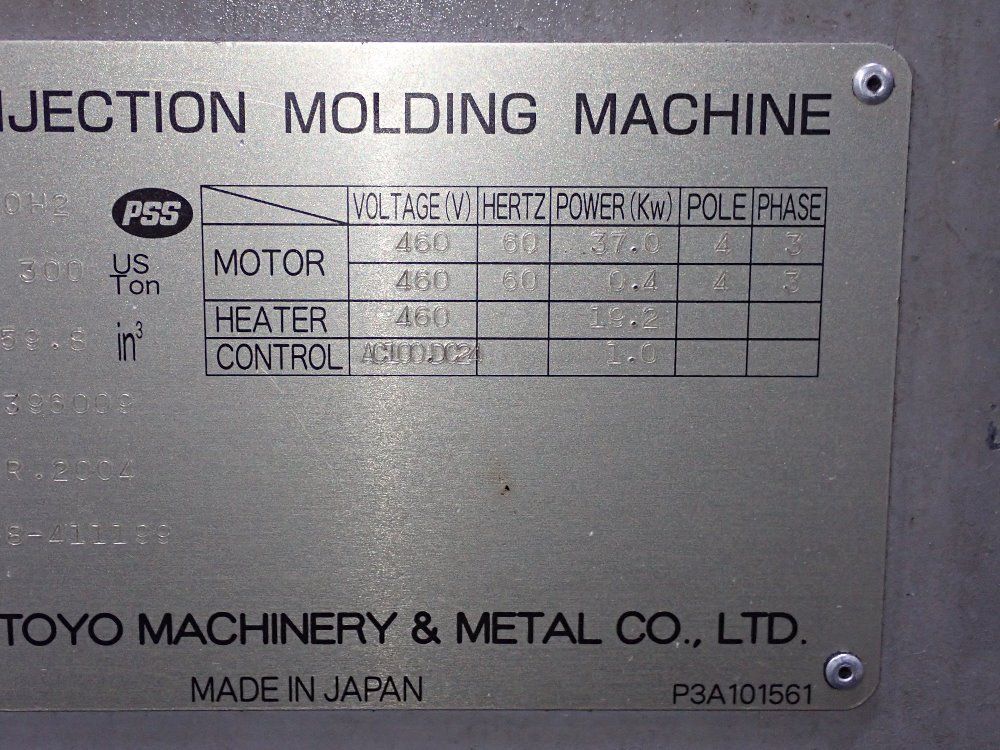 Toyo Machine Injection Molder