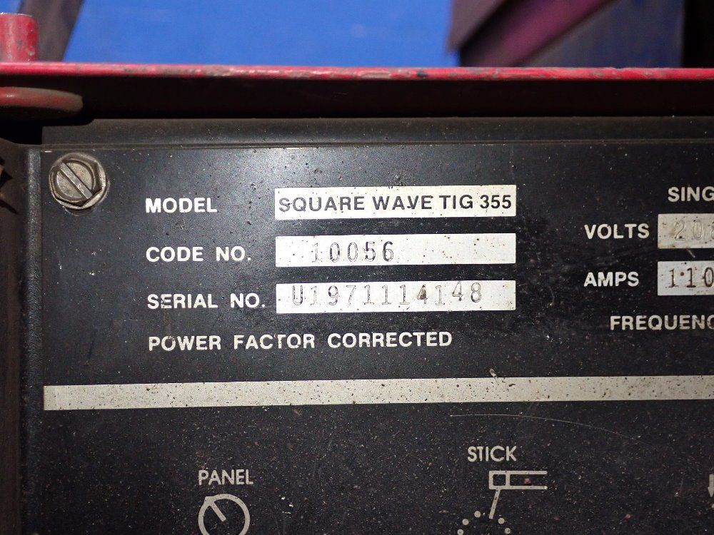 Lincoln Electric 350 Amp Squarewave Tig-355 Welder - Squarewave Tig-355
