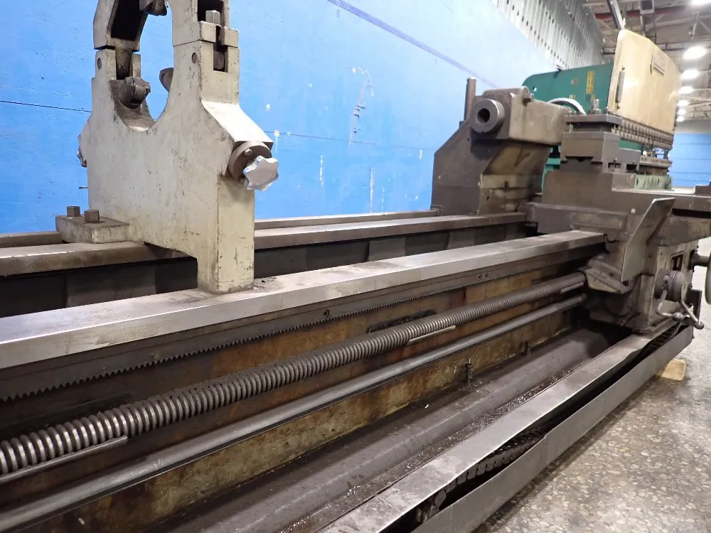 Clausing 41"/44" X 118" Trident 33" Gap Bed Lathe - Trident 33