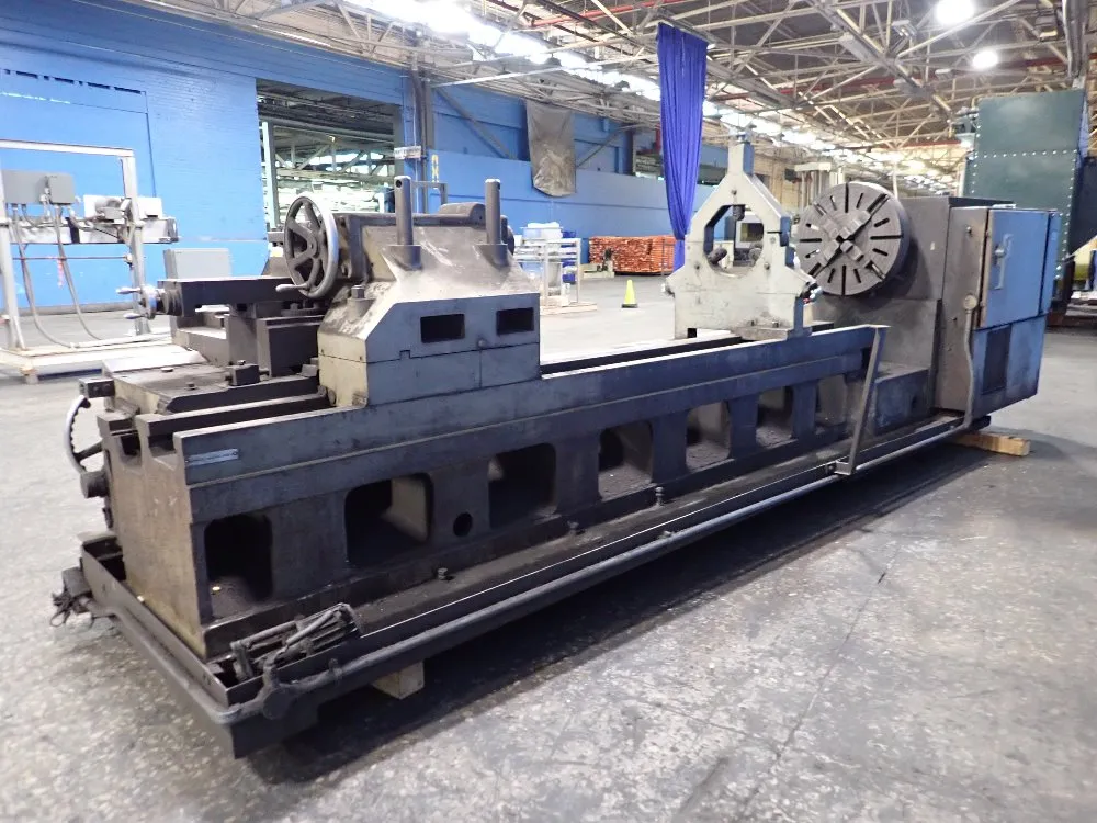 Clausing 41"/44" X 118" Trident 33" Gap Bed Lathe - Trident 33