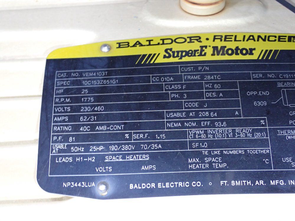 Torit Donaldson 25 Hp 36-25 Cyclone Dust Collector - 36-25 Cyclone