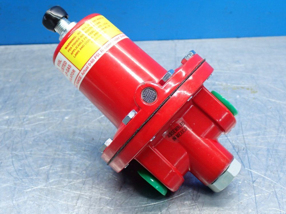 Fisher 30-60psi (2.1 - 4.1bar) W/ 4,150,000btu/hr Capacit High-pressure Regulator 64-series - 64sr-24