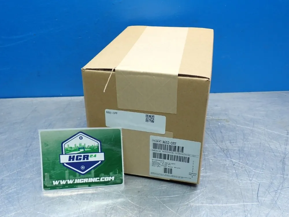 Fisher 1,000,000 Btu/hr Second Stage Regulator - R652-dff