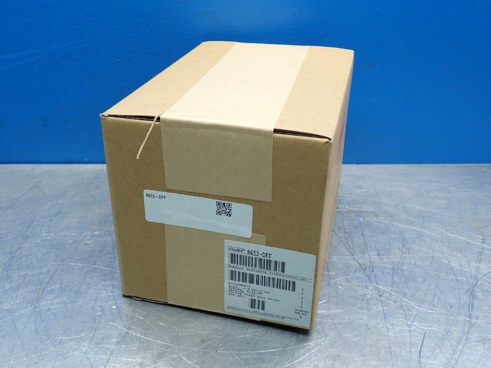 Fisher 1,000,000 Btu/hr Second Stage Regulator - R652-dff