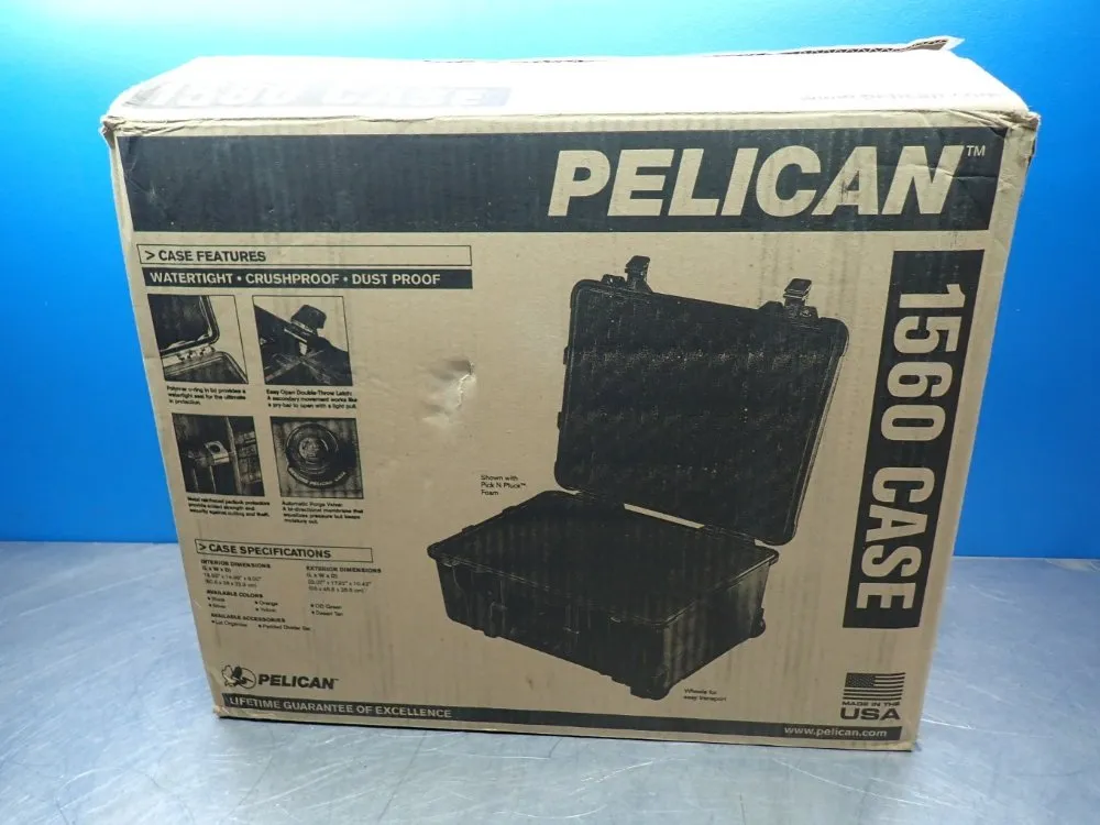 Pelican 1560 Case With Foam - 1560