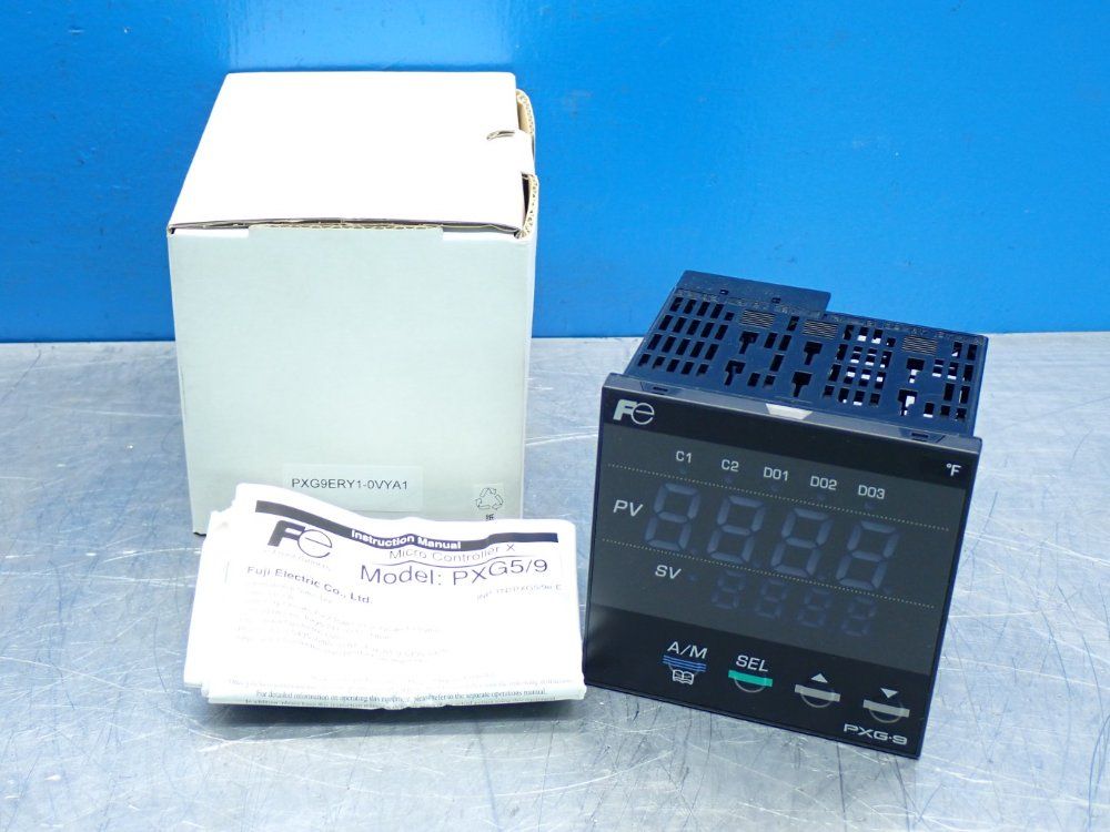 Fuji Digital Temperature Controller Unit Pxg-series - Pxg9ery1-0vya1