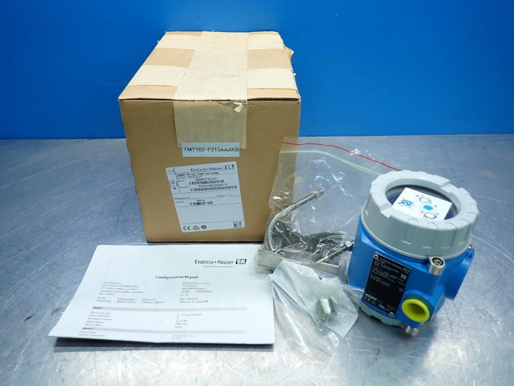 Endress+hauser Itemp Temperature Field Transmitter - Tmt162-f213aaakb